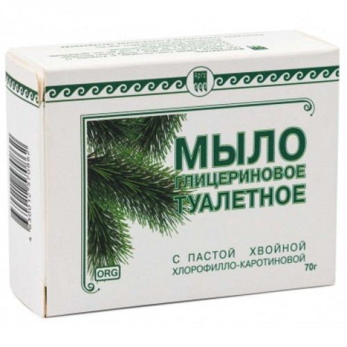 Купить Мыло туалетное глицериновое Фитолон с пастой хвойной хлорофилло-каротиновой  г. Санкт- Петербург  