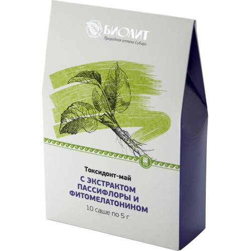 Купить Токсидонт-май с экстрактами пассифлоры и фитомелатонином  г. Санкт- Петербург  